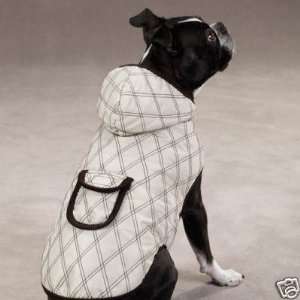  Zack & Zoey Quilted Dog Coat Jacket BEIGE EX SMALL 