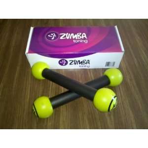 Zumba® Toning Sticks 1 Lb (New Pair in Box):  Sports 
