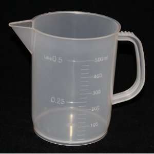   Graduated Pitcher Beaker: 500mL Short Form Close Out: Everything Else