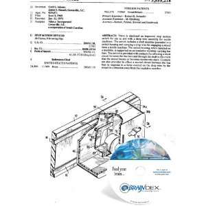  NEW Patent CD for STOP MOTION DEVICES 