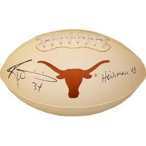   signed Texas Longhorns Logo Football Heisman 98: Sports & Outdoors