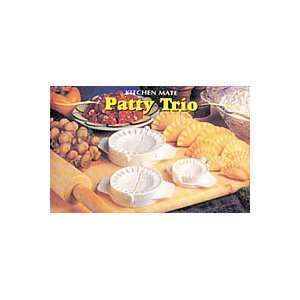    Kitchen Mate Patty Trio Mini Dough Presses: Kitchen & Dining