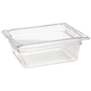 Carlisle 10300 807 Clear 2 1/2 Inch 1.1 Quart  TopNotch Food Pan 