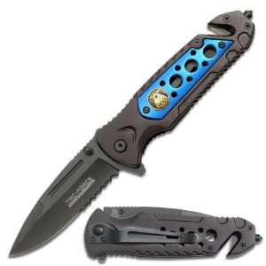  Tac Force Baron Assisted Opening Rescue Knife   Police 