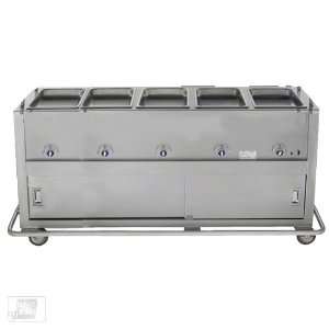  Duke EP 5 CBSS 5 Well Portable Electric Steam Table 