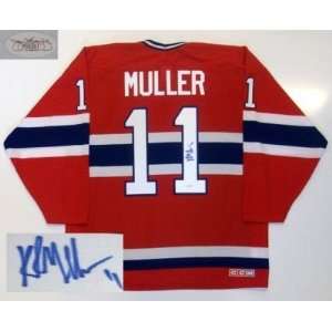  Kirk Muller Signed Montreal Canadiens 93 Cup Jersey Jsa 