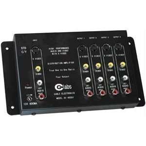   CE LABS AV 400SV PROGRADE S VIDEO DISTRIBUTION AMPLIFIER Electronics