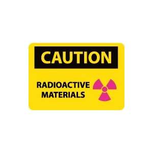 OSHA CAUTION Radioactive Materials Safety Sign: Home 