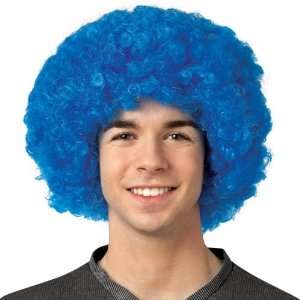 Lets Party By Rasta Imposta Crayola   Blue Afro Adult Wig / Blue   One 