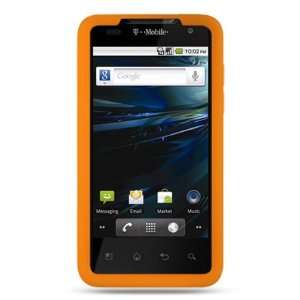  Neon orange skin case that protects your LG Optimus 2X/G2X 