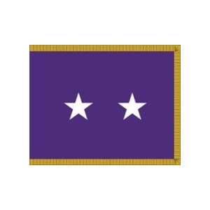   ft. x 5 ft. Chaplain 2 Star General Flag for Parades & Display Fringed