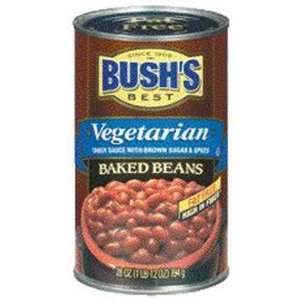 Bushs Best Vegetarian Baked Beans 28 oz: Grocery & Gourmet Food