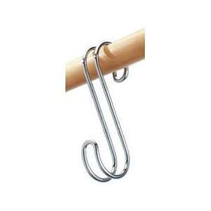  Interdesign 06500 Classico Chrome S Hook (Pack of 4 