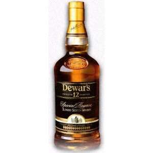  Dewars Scotch 12 Year Old 375ML Grocery & Gourmet Food