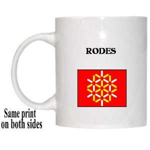  Languedoc Roussillon, RODES Mug 