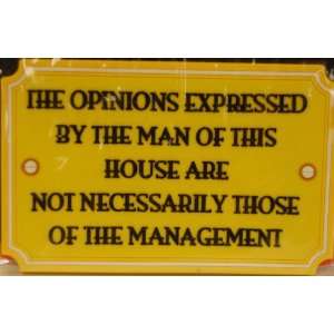  Fun Magnet the Opinion Expressed By the Man: Kitchen 