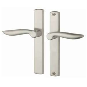  Swing Door Multipoint Dummy Handle set in Brushed Nickel 