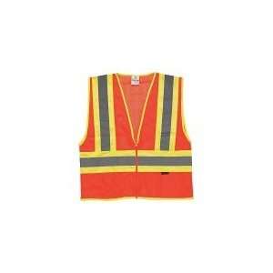  ML KISHIGO 1055/5X Safety Vest,Class 2,Orange,5XL