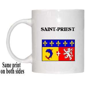  Rhone Alpes, SAINT PRIEST Mug 