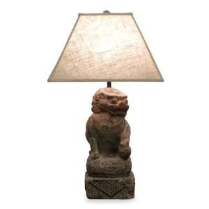  Foo Dog Table Lamp With Shade: Home Improvement