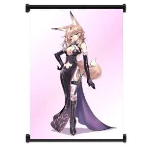  Record of Agarest War Game Fabric Wall Scroll Poster (30 