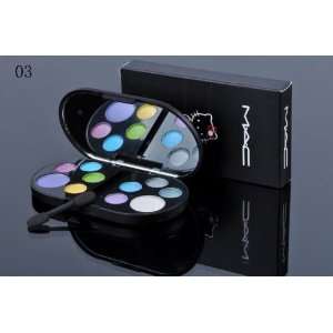  MAC 10 Color Hello Kitty Eye Shadow Color#3 Everything 