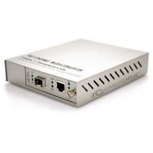   to 1000LX with Singlemode LC SFP 10KM SNMP Managed Media Converter