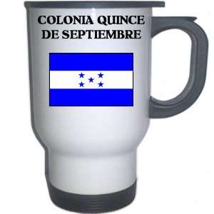  Honduras   COLONIA QUINCE DE SEPTIEMBRE White Stainless 