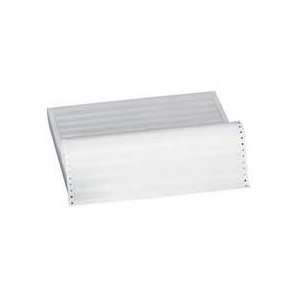   Green Bar Paper Perforated 1 Part 15 lb. 9 1/2x11