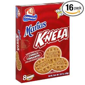 Gamesa Marias Kanela, 15.8700 Ounce (Pack of 16):  Grocery 