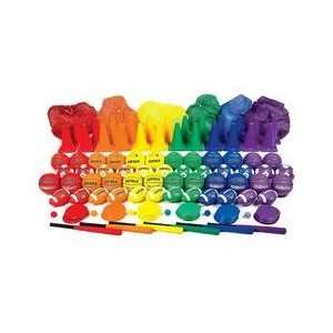  Rainbow Color Coded Equipment Packs: Sports & Outdoors