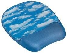  Fellowes Memory Foam Mouse Pad/Wrist Rest  Clouds (9175901 