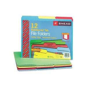   Smead Reinforced Top Tab Colored File Folders (11641)