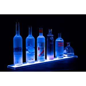  2 LED Lighted Liquor shelves bottle display: Home 