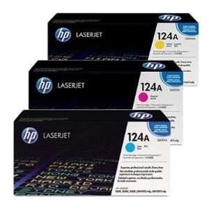  New   HP 124A Tri color Toner Cartridge   U05147 