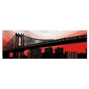  Manhattan Bridge Aura   Poster by Erin Clark (19x13)