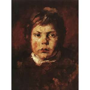   oil paintings   Frank Duveneck   24 x 32 inches   A Childs Portrait