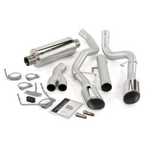   Power Monster Exhaust 4 Dual Turbo Back T409 SS   Dodge: Automotive