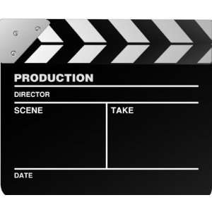  Movie maker Clapper board Mouse Pad