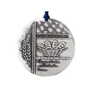   Thanks Aluminum Bible Verse Christmas Ornament Hand Made in America