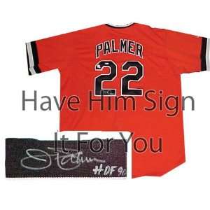  Jim Palmer Baltimore Orioles Personalized Autographed 