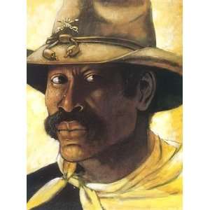  Sweat Equity African American Art Buffalo Soldier Print 