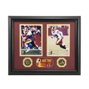   Moss/Clinton Portis Record Breakers Photomint: Sports & Outdoors