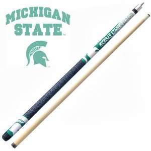  Michigan State College Logo Two piece Cue Stick: Sports 