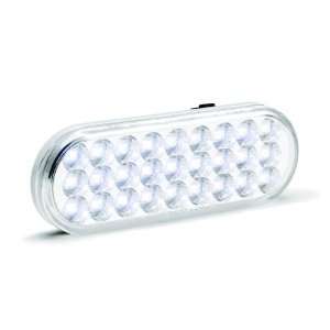  KC Hilites 1017 LED 6 Clear/White Oval Backup Light 