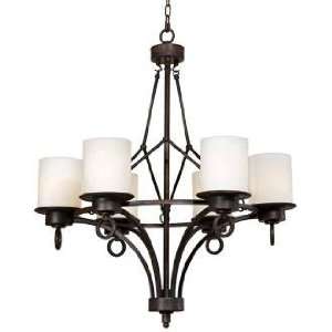  Uttermost Andros 6 Light Chandelier