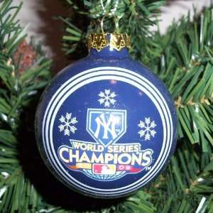  MLB New York Yankees 2009 World Series Champions Glass 