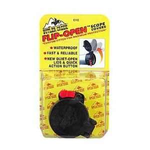 Butler Creek Flip Open Scopecover 1.300 Eye Size 3A Black MO20030 