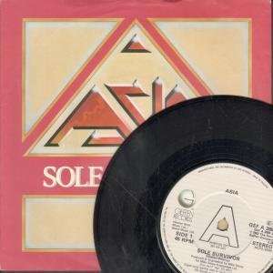   SURVIVOR 7 INCH (7 VINYL 45) UK GEFFEN 1982 ASIA (AOR GROUP) Music