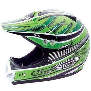  GMax GM36X Helmet   Medium/Green/Black/White: Automotive